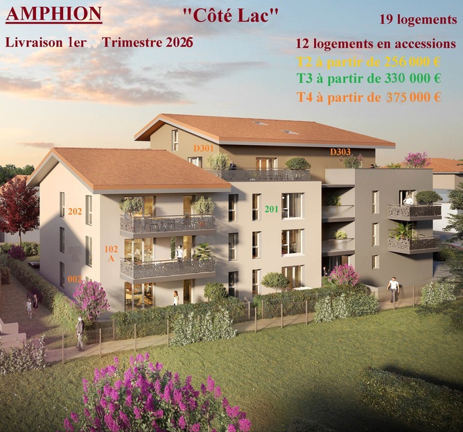 Type 4 de 80m² - Livraison 31 Mars 2026 Type 4 de 80m² - Livraison 31 Mars 2026